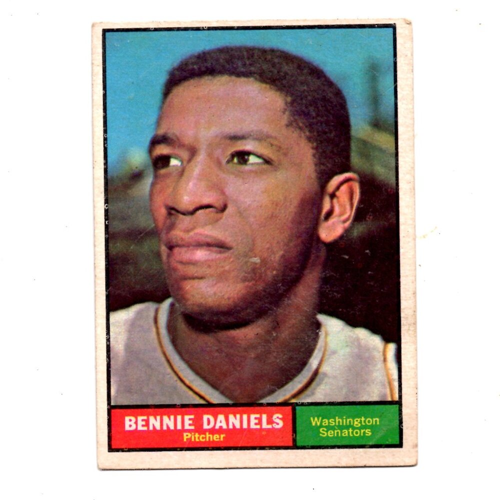 1961 Topps #368 Bennie Daniels Washington Senators (Baseball Card)
